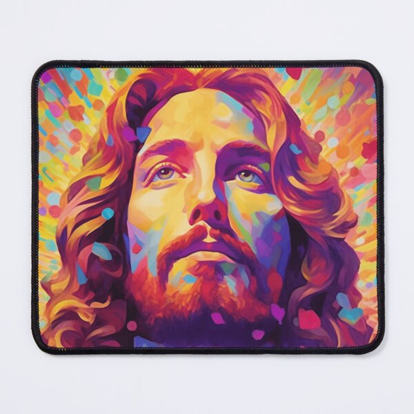 Item preview, Jesus Christ colorful portrait designed and sold by Benartstudio.