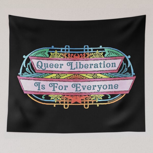 Item preview, Queer Liberation Is For Everyone designed and sold by fabfeminist.