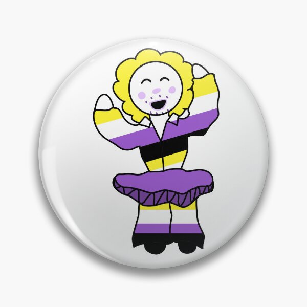 Item preview, Pride Clown - Nonbinary Clown designed and sold by Boxer-n-co.