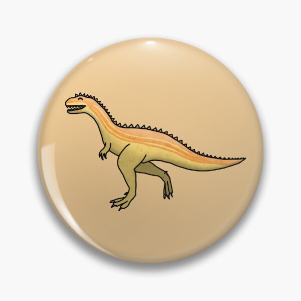 Item preview, Cute Abelisaurus, happy dinosaur designed and sold by LilDinoBoy.