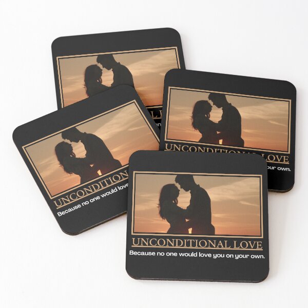 Item preview, Unconditional Love - Demotivational Poster designed and sold by DesignsByDaddy.