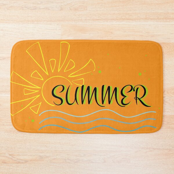 Item preview, summer poster, card with sun, enjoy the sunny summer, hello summer lettering theme designed and sold by SabinArt.