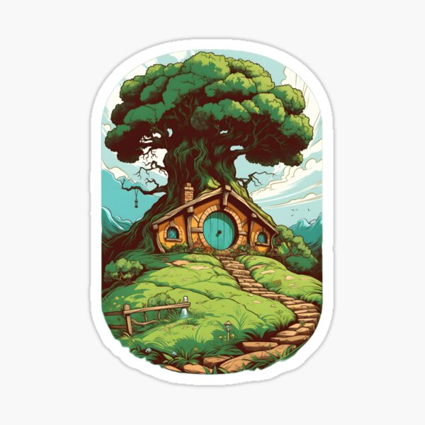 Item preview, Round Door - Halfling Abode - Fantasy designed and sold by Fenay Designs.