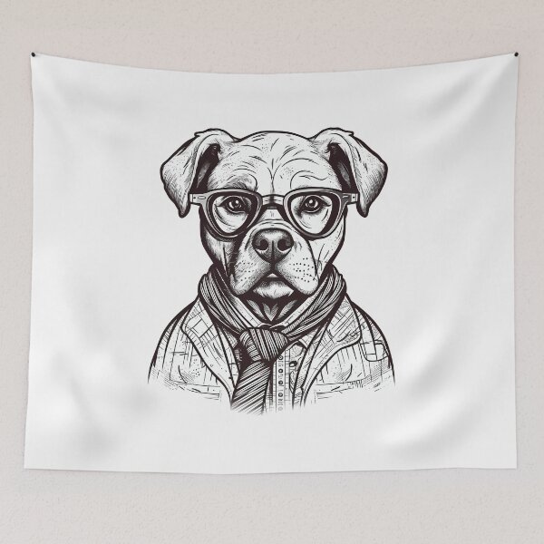 Item preview, Nerd Dog designed and sold by hamishby.