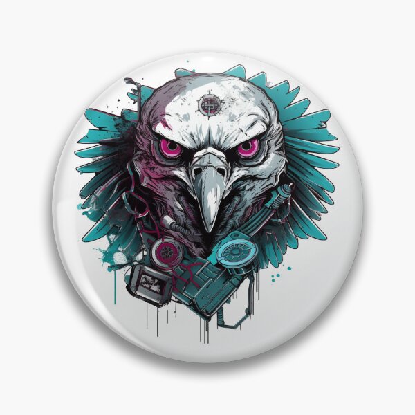 Item preview, Cyberpunk Eagle designed and sold by CR-Tees.