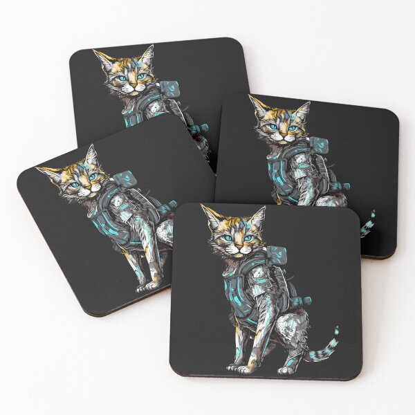 Item preview, Cyberpunk cat designed and sold by hamishby.