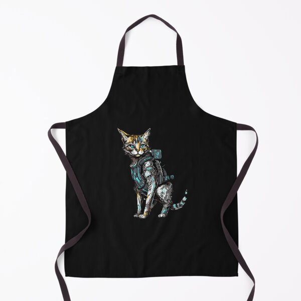 Aperçu de l'œuvre Chat cyberpunk créée et vendue par hamishby.
