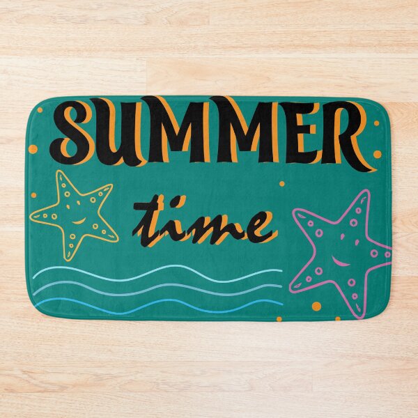 Item preview, summer time banner, summer poster, enjoy the sunny summer, hello summer lettering theme	 designed and sold by SabinArt.