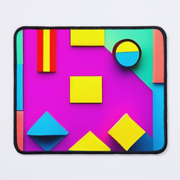 Item preview,  Colorful shapes, vibrant chaos designed and sold by newfangledts.