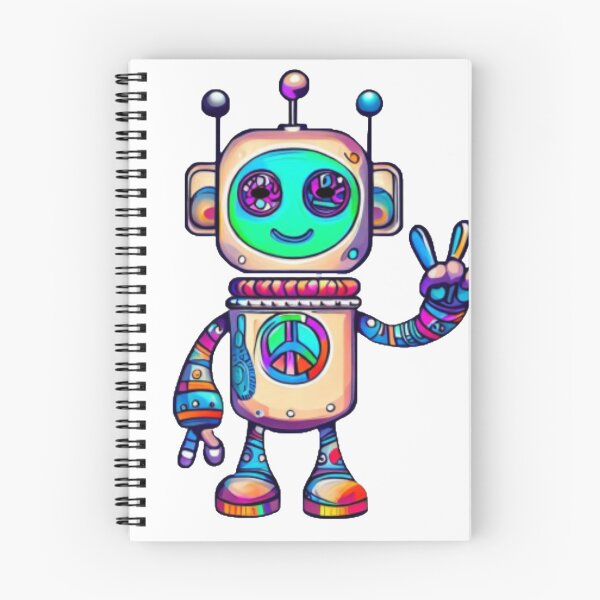Item preview, Bots Love Peace designed and sold by BotsLoveYou.