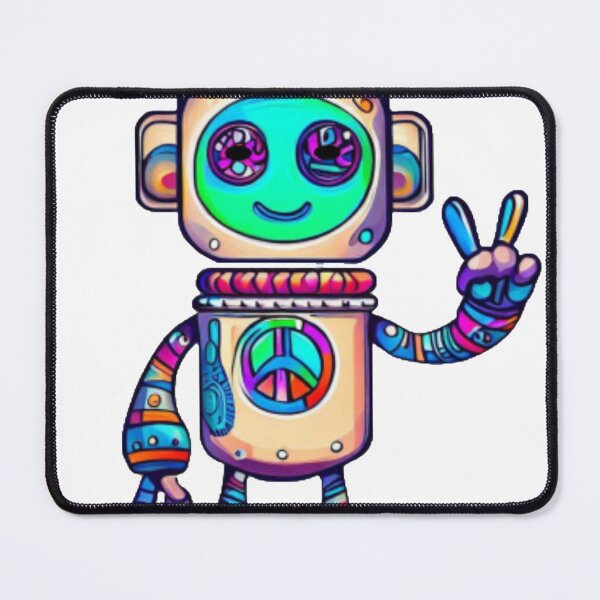 Item preview, Bots Love Peace designed and sold by BotsLoveYou.