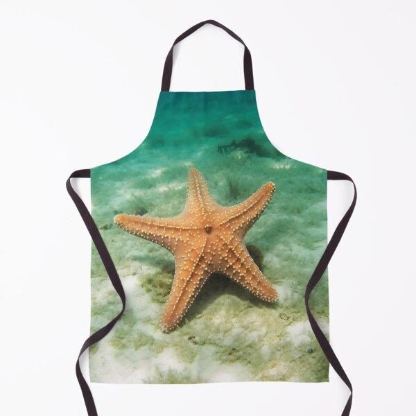 Item preview, Blue Ocean Waves with Starfish designed and sold by Fragpop.
