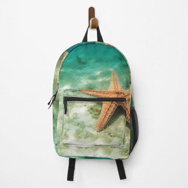 Item preview, Blue Ocean Waves with Starfish designed and sold by Fragpop.