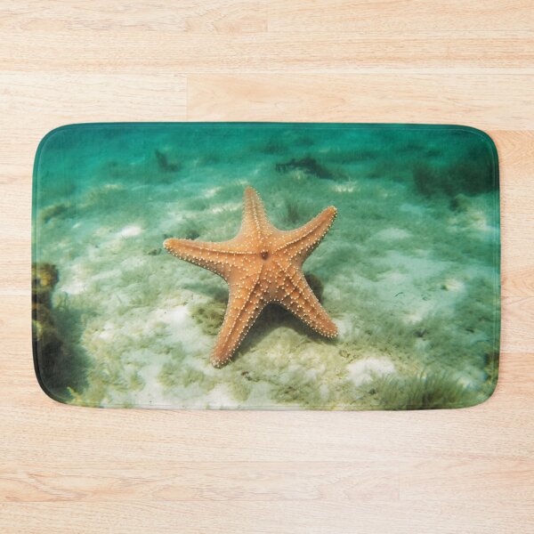 Item preview, Blue Ocean Waves with Starfish designed and sold by Fragpop.