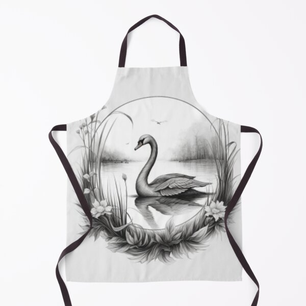 Item preview, swan on a pond designed and sold by jerbiz.