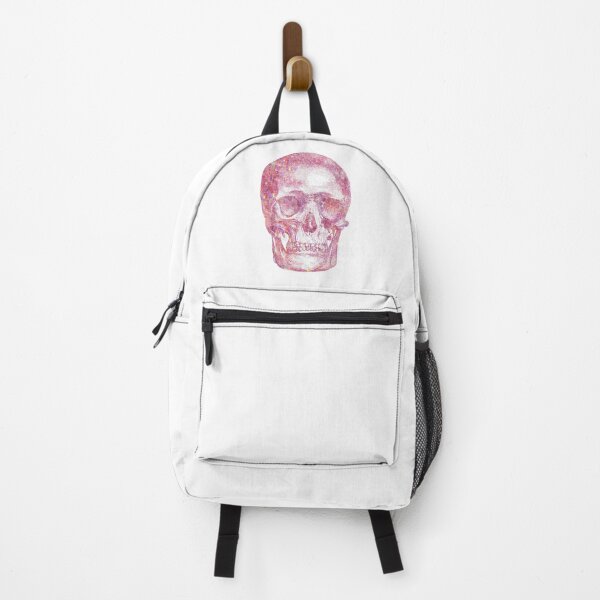 Item preview, Pink holographic skull art. designed and sold by paulo silveira.