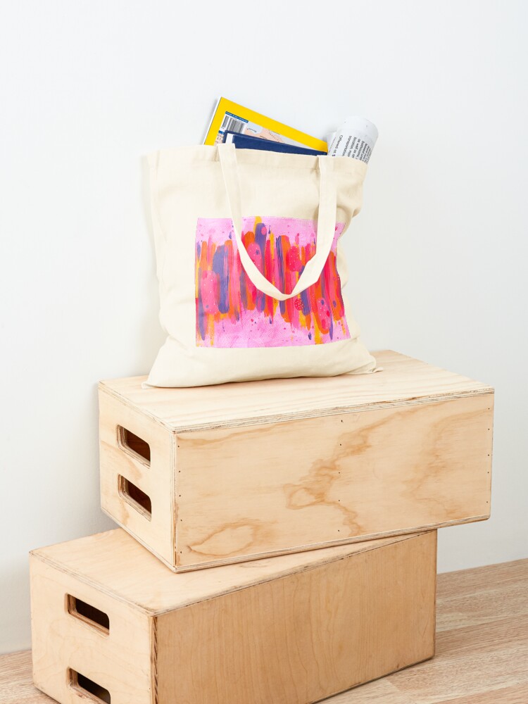 Thumbnail 4 of 5, Tote Bag, Dance with Me designed and sold by saaratani.