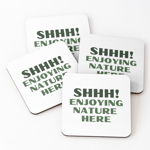Item preview, SHHH! Enjoying nature here designed and sold by NorthernSnappy.