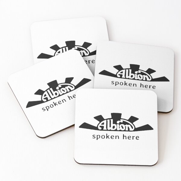 Item preview, Albion 1960s classic lorry emblem "Albion spoken here" black designed and sold by soitwouldseem.
