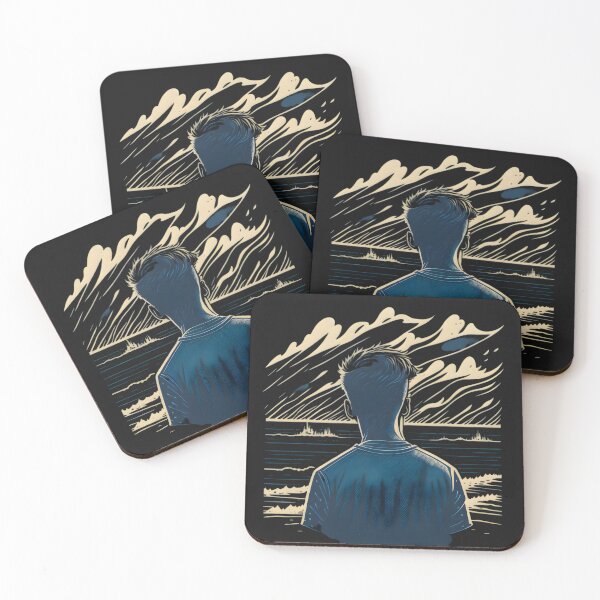 Item preview, Man looking at the sea designed and sold by Nick Koning.