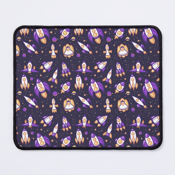 Item preview, Cute cartoon rockets pattern 02 designed and sold by emmjott.