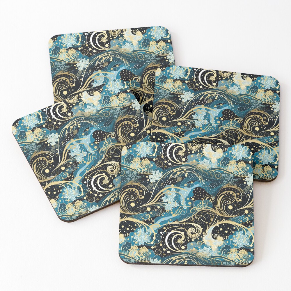 Item preview, Coasters (Set of 4) designed and sold by FreeStoneStudio.