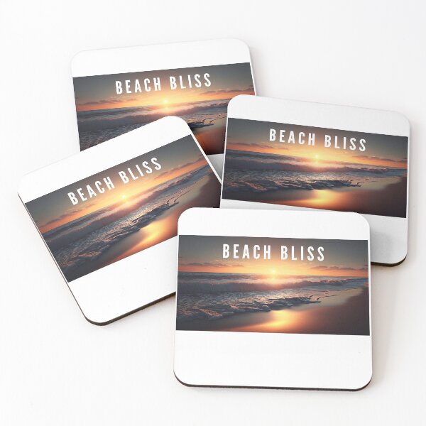Item preview, Beach Bliss Summer Sunset at the Beach Gift designed and sold by LiveRoeDesigns.