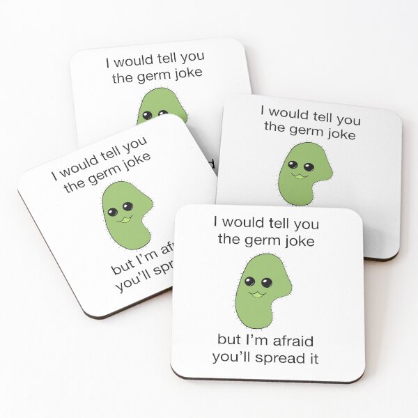 Item preview, Germ Joke designed and sold by peachesandfizz.