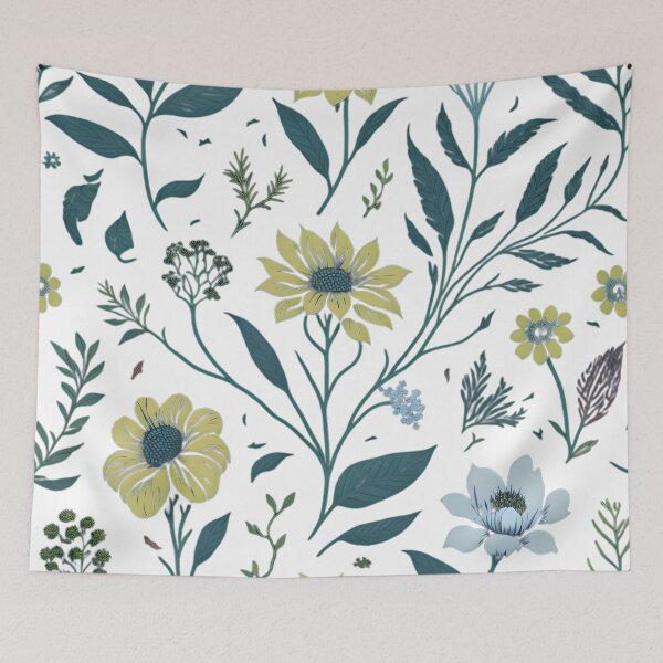 Item preview, vintage 70's flowers designed and sold by Nick Koning.