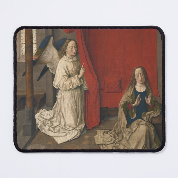 Item preview, The Annunciation | Dieric Bouts | 1455 Renaissance Biblical Art designed and sold by CJET.