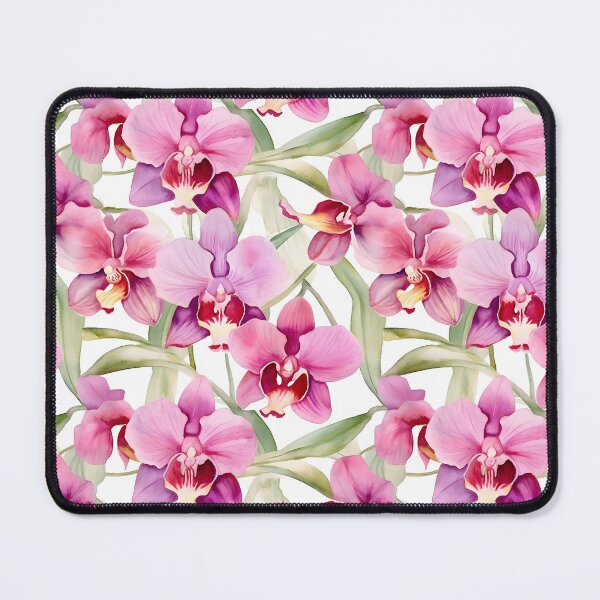 Item preview, Watercolor Pink Orchid Pattern designed and sold by Zaydii.