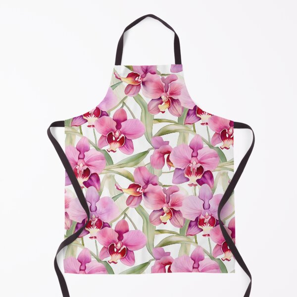 Item preview, Watercolor Pink Orchid Pattern designed and sold by Zaydii.