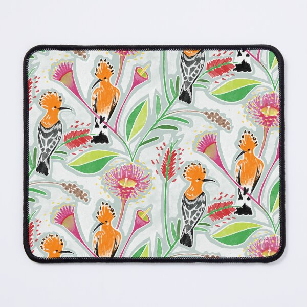 Item preview, Hoopoe Happiness on Sky Blue designed and sold by Ramona Kurten.