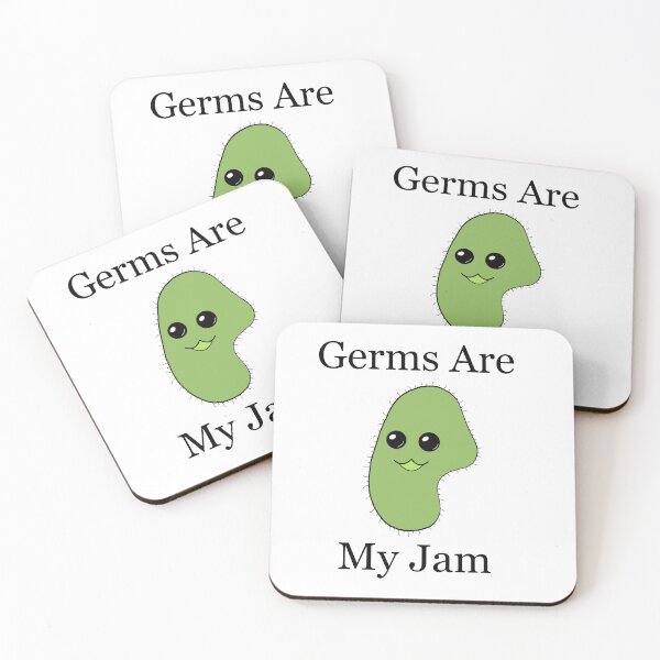 Item preview, Germs are my Jam designed and sold by peachesandfizz.