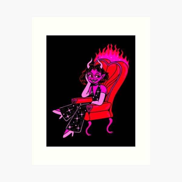 Demon Queen Art Print