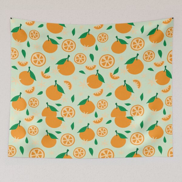 Item preview, Oranges Aesthetic | Cute Orange Pattern | Summer Pattern | Summer Aesthetic | Summer Vibes designed and sold by SimplyClarke.