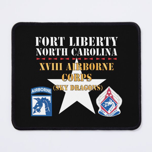Item preview, Army - Fort Liberty North Carolina - XVIII Airborne Corps (Sky Dragons) - SSI - DUI X 300 designed and sold by Military Insignia Products.