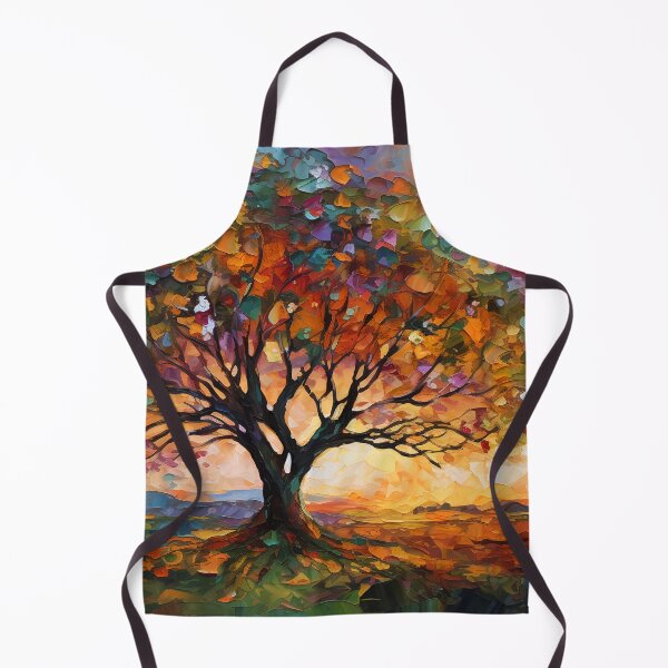 Item preview, Textured impressionist tree designed and sold by Art by Lilia.