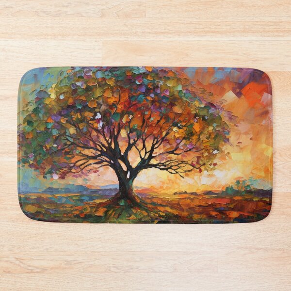 Item preview, Textured impressionist tree designed and sold by Art by Lilia.