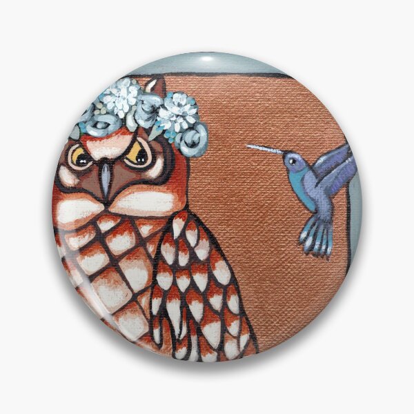Item preview, The Owl and the Hummingbird; Why Can't We Be Friends? designed and sold by CindyGrosch.