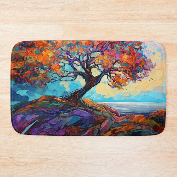 Item preview, Textured impressionist tree 1 designed and sold by Art by Lilia.