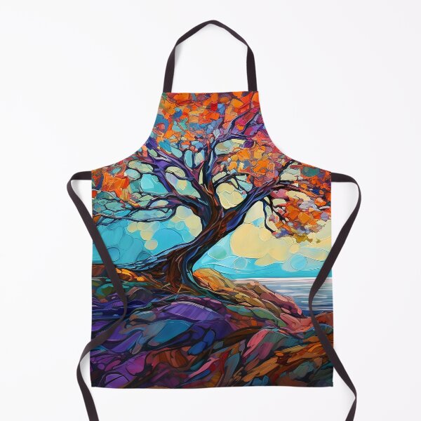 Item preview, Textured impressionist tree 1 designed and sold by Art by Lilia.