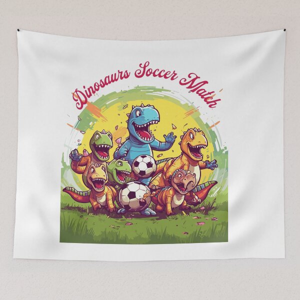 Item preview, Dinosaurs Soccer Match designed and sold by Buyfastcart.