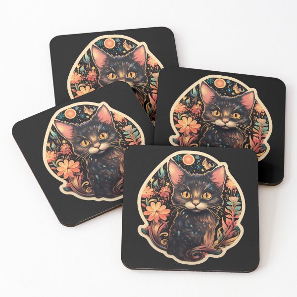 Item preview, Flower Cat designed and sold by CrittersHub.