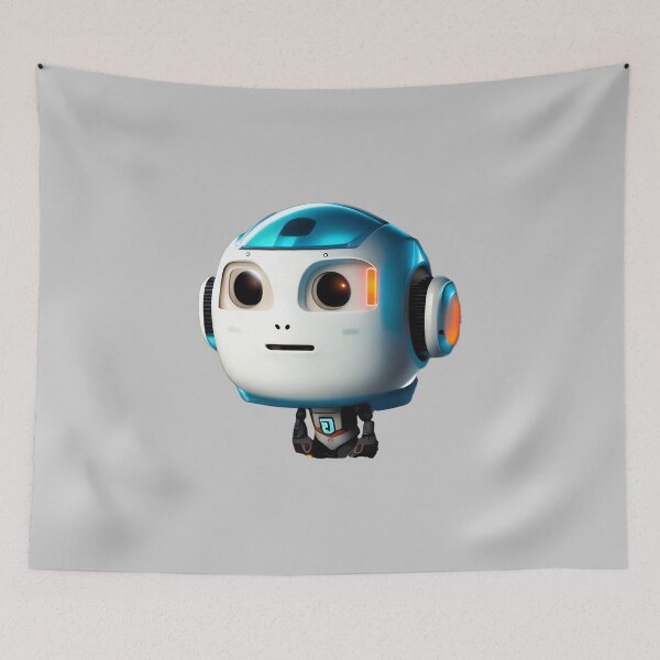Item preview, Cute Robot 22 - Cool robot design designed and sold by SheepAttack.