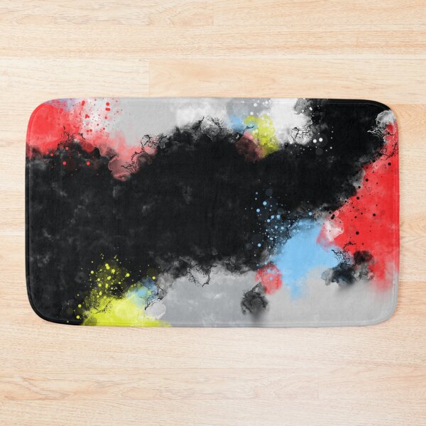 Item preview, Nice And Wild - Red Black Blue Abstract Art designed and sold by Joey Santiago.