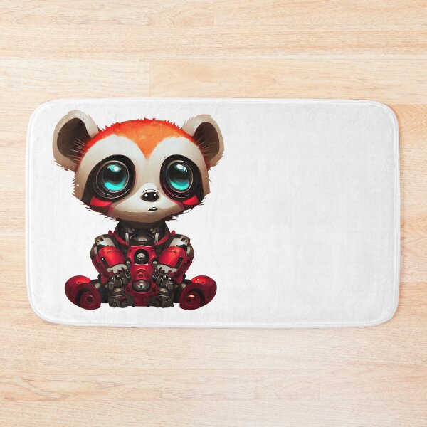Item preview, Robo-Red Panda! designed and sold by kukamatsu.