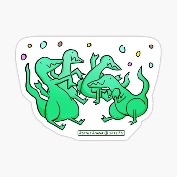 Reptile Senpai S01E07 Sticker