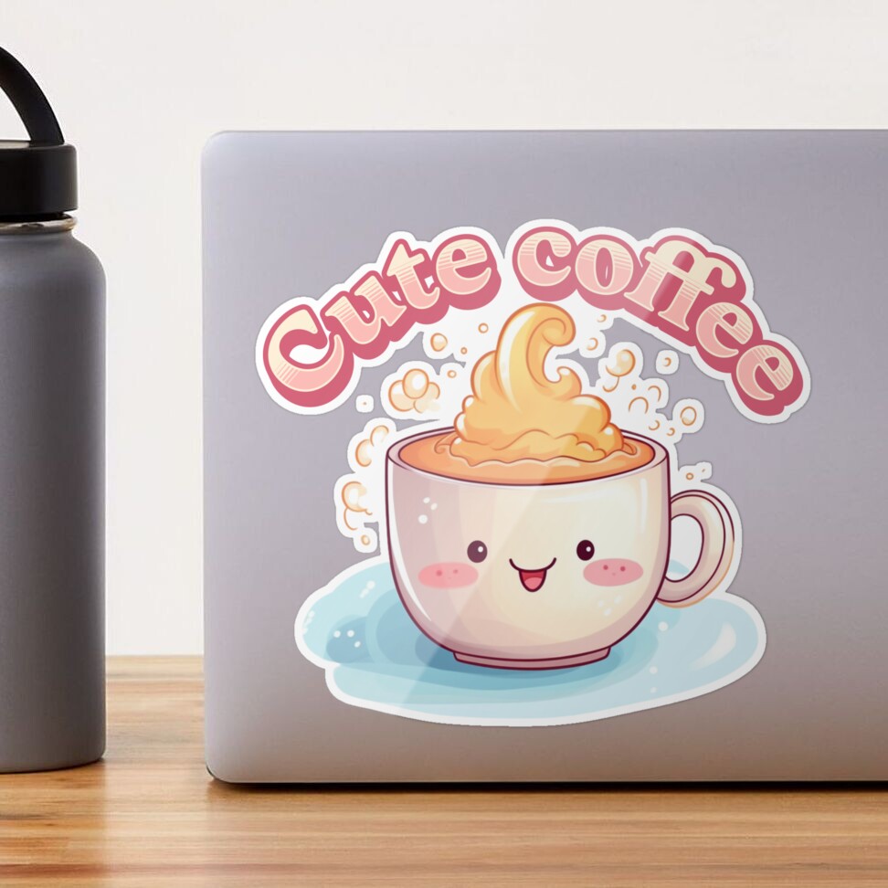 Cute Coffee Cup Sticker - Cute Coffee Cup - Discover & Share GIFs