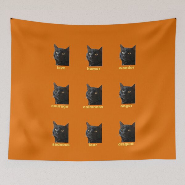 Item preview, Nine Emotions Of My Cat Vector Cut Out designed and sold by taiche.